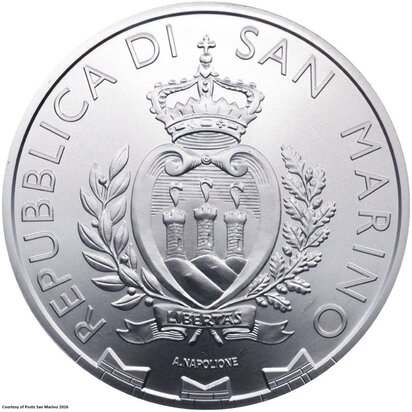 2026: Falco Pellegrino, 1 Ounce 0,999 Ag