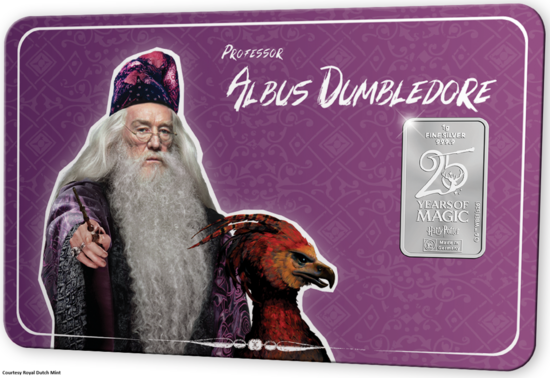 '25 Years of Magic', versie Professor Perkamentus zilverbaar