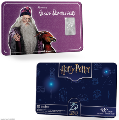 '25 Years of Magic', versie Professor Perkamentus zilverbaar