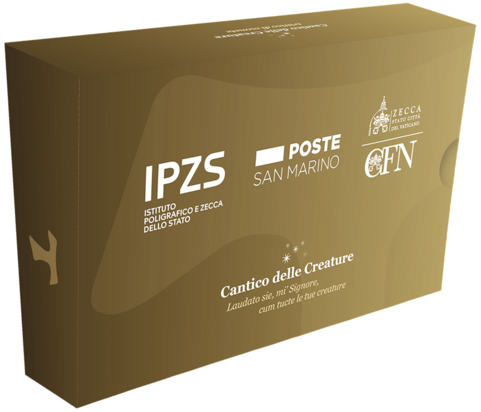 Drieluik &euro; 0,75 euro 'Canticle of the Creatures'