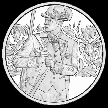 2026: "Aufpirschen - Hoorn", Prooflike/HGH in Zilver Ag 925