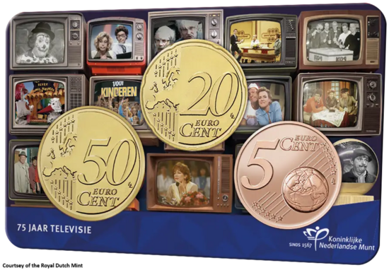 Nederland 2026: 75 Cent: 75 Jaar Televisie, BU voorkant