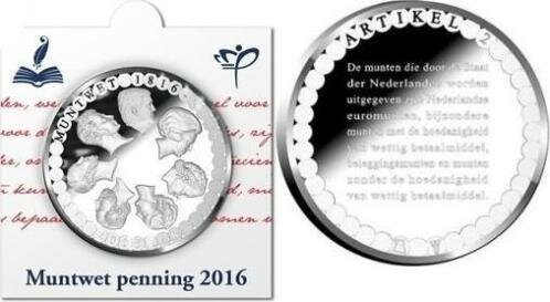 2016: Muntwetpenning