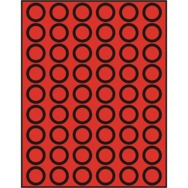 Muntenbox rookglas met 54 ronde vakjes voor munten tot 26¾ mm Ø.