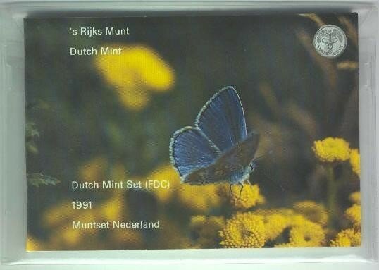 Nederland jaarset in boekvorm 1991 Fdc "Drenthe"