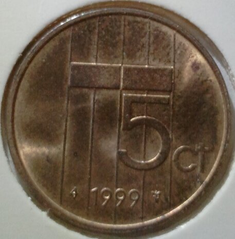 Beatrix 5 Cent 1999, FDC