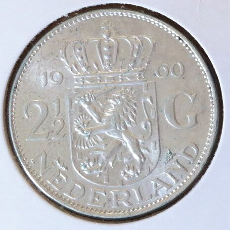 2½ Gulden 1960, UNC