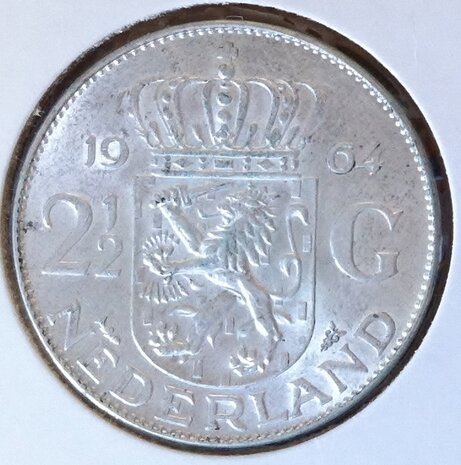 2½ Gulden 1964, UNC