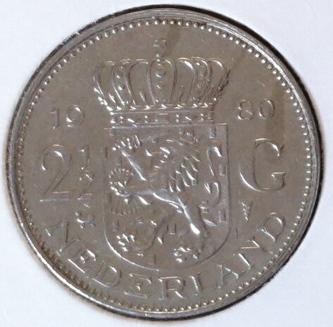 2½ Gulden 1980, UNC