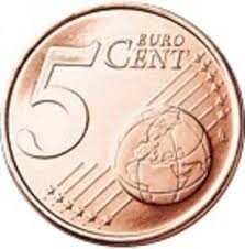 Duitsland 5 Eurocent G = Karlsruhe