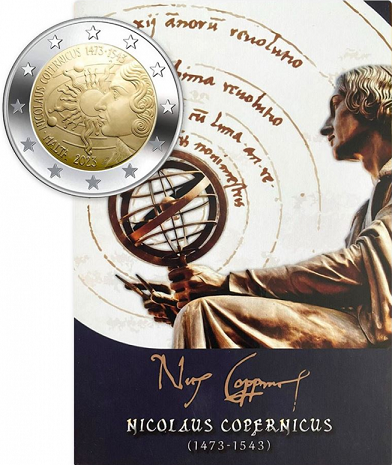 2023: Nicolaas Copernicus, in coincard