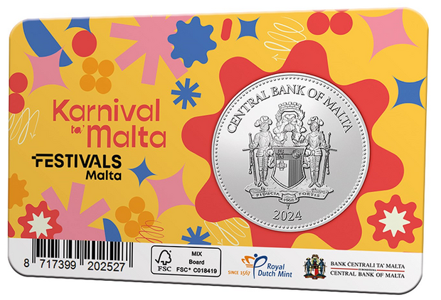 2024: Malta Carnaval, BU in coincard