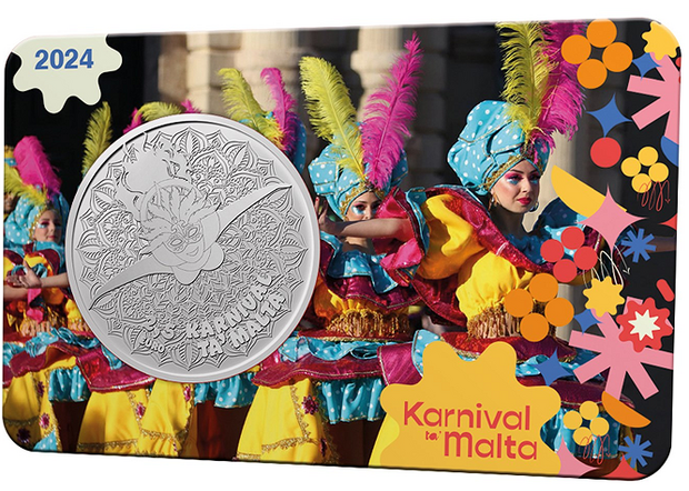 2024: Malta Carnaval, BU in coincard