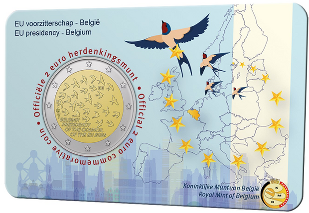 2024: Voorzitterschap van de EU-Raad, BU in coincard Nederlandse versie