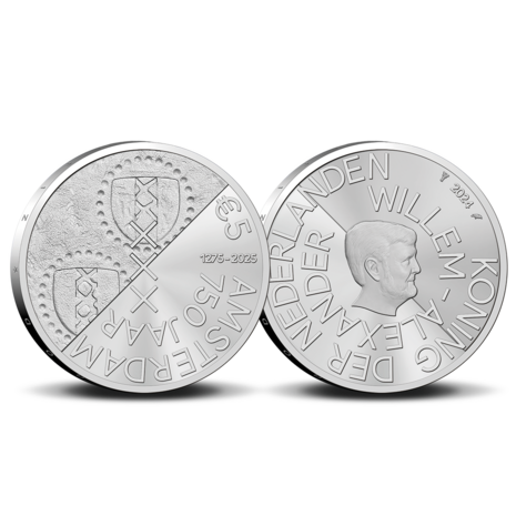 Nederland  5 euro 2024 "750 Jaar Amsterdam",  munt