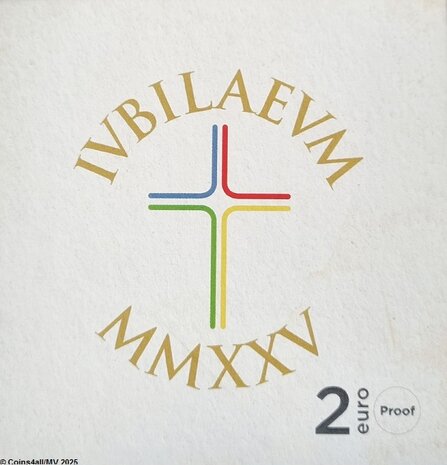 Italië 2 Euro 2025 "Heilig Jaar 2025", Proof