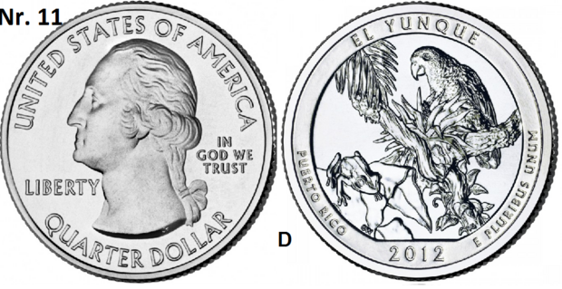 25 Cent 2012, El Yunque National Forest, Puerto Rico mmt D