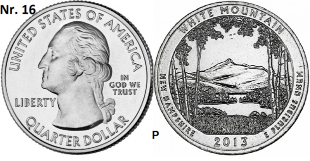 25 Cent 2013, White Mountain National Forest, New Hampshire mmt P