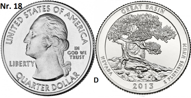 25 Cent 2013, Great Basin National Park, Nevada mmt D