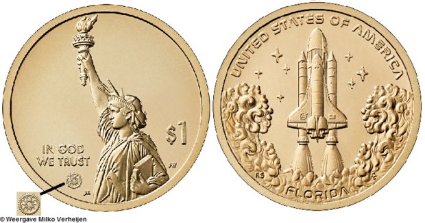 1 US Dollar 2025, Florida