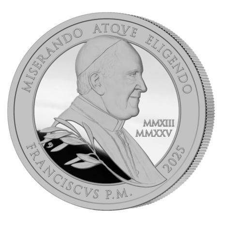 2025: 1,50 euro 'In memoriam Paus Franciscus', Proof