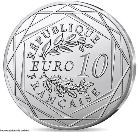 Frankrijk 10 euro 2025 "80 jaar bevrijding van Auschwitz-Birkenau", Zilver Proof