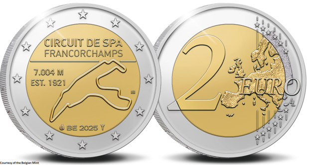 België 2 Euro 2025 "Circuit Spa Francorchamps"
