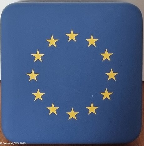 België 2 Euro 2025 "Circuit Spa Francorchamps", Proof in etui
