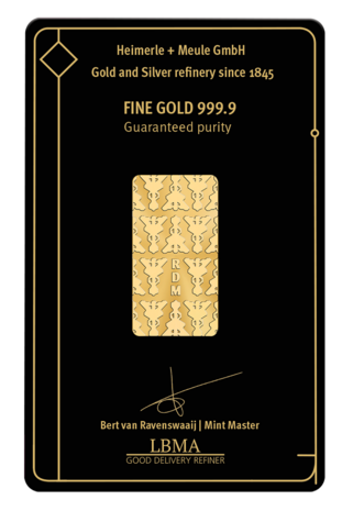 Nederland Goudbaar 5 gram