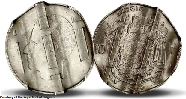 Munt: "10 Frank 1969-1979", wokkel