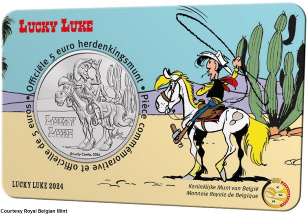 2024: Lucky Luke, voorkant