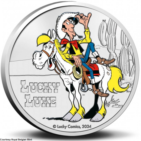 2024: Lucky Luke, voorkant