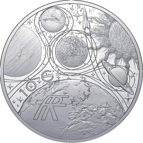 2025: Een Ruimteavontuur met Thomas Pesquet, Zilver Proof