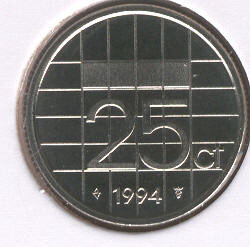 Beatrix 25 Cent 1994, FDC
