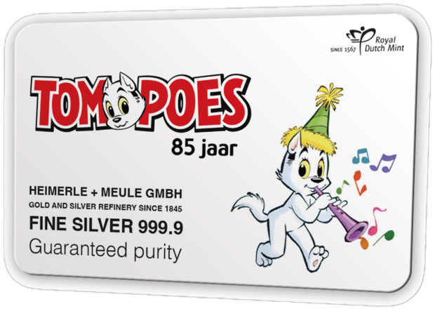 2026: Nederland zilverbaar '85 Jaar Tom Poes'