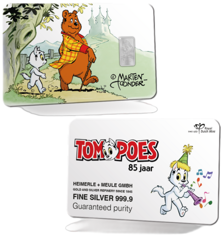 2026: Nederland zilverbaar '85 Jaar Tom Poes'