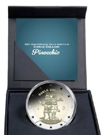 2026: 200ste verjaardag Carlo Collodi/Pinocchio, Reverse Proof