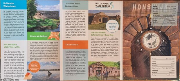 2025: Hollandse Waterlinies, Proof in blister