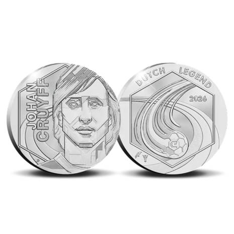Nederland 1 Oz penning 2026: 'Johan Cruyff Legacy'