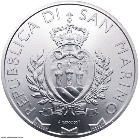 2026: Falco Pellegrino, 1 Ounce 0,999 Ag