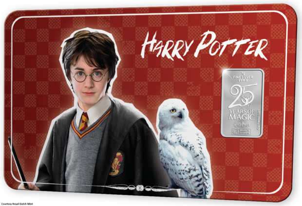 '25 Years of Magic', versie Harry Potter zilverbaar