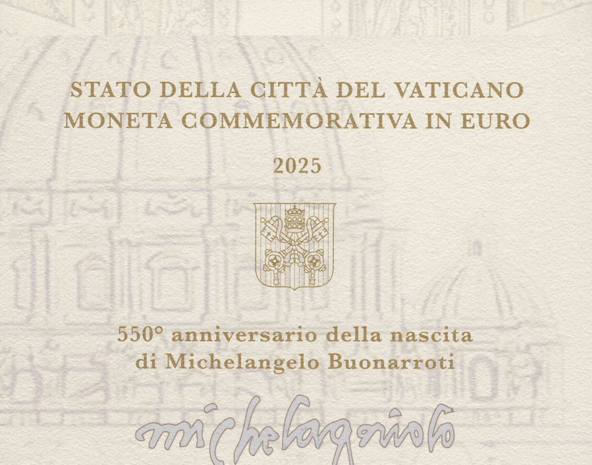 Vaticaan 2025: 550 Geboortedag van Michelangelo