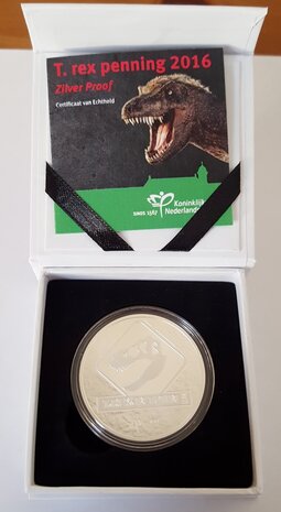 2016: Proof T.-rexpenning, 1 Tro Ounce