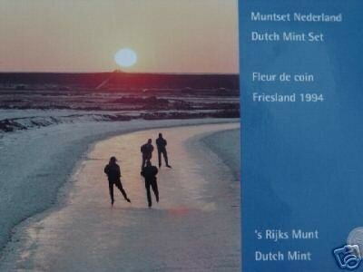 Nederland jaarset in boekvorm 1994 Fdc "Friesland"
