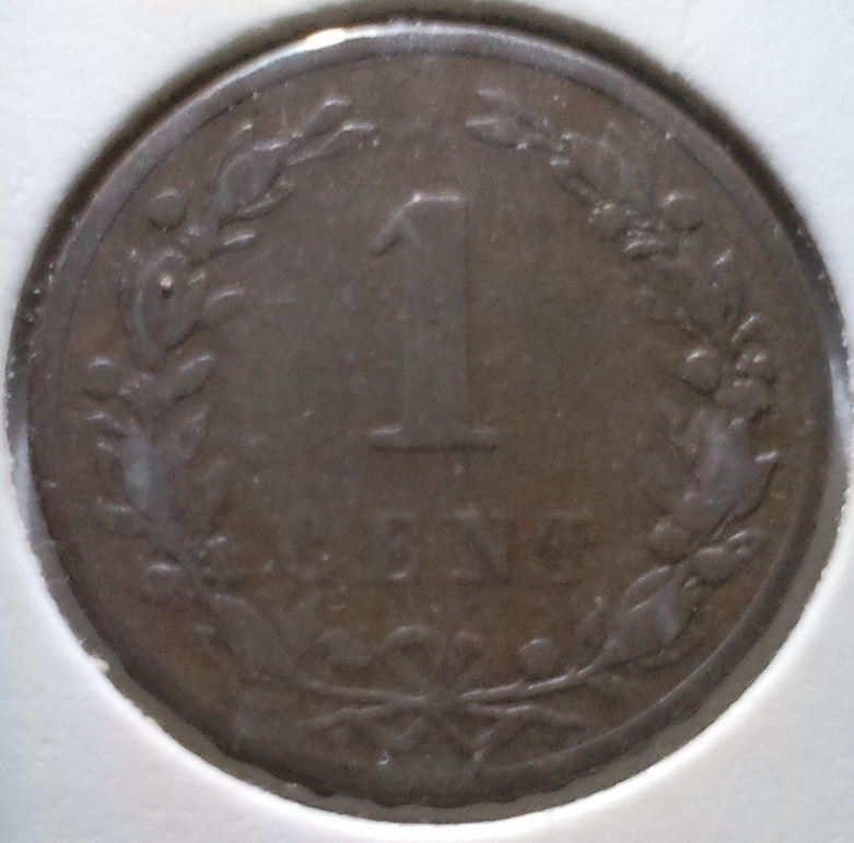 waarde 1 cent wilhelmina 1948