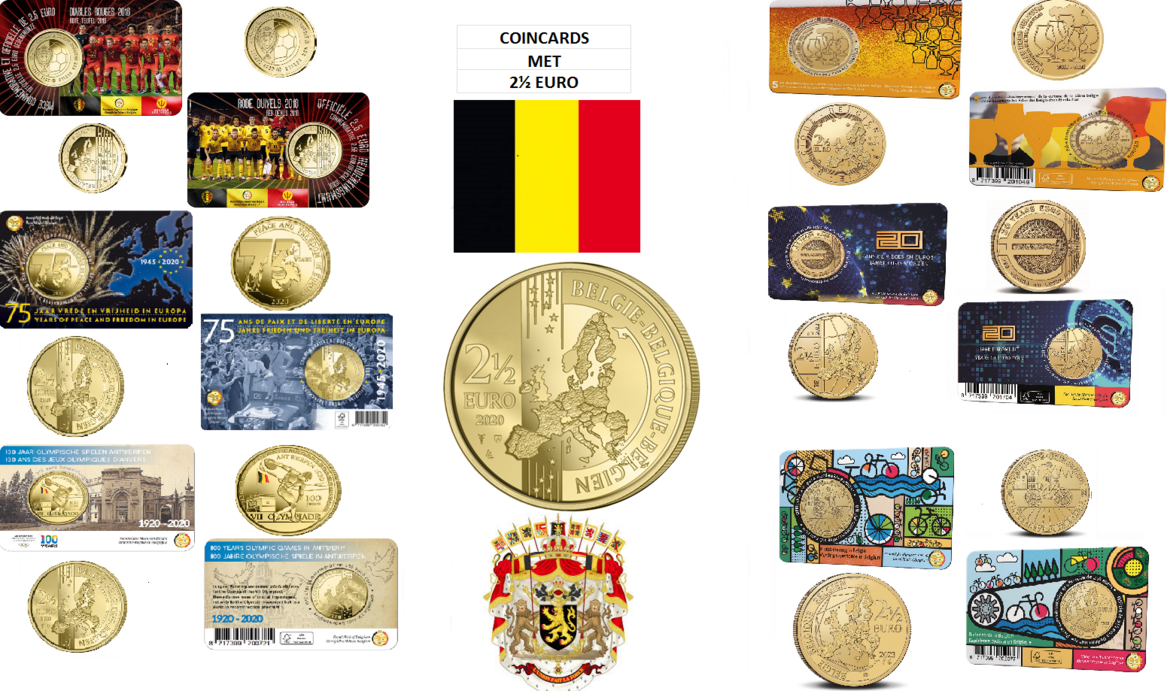 Coincards-met--2½-euromunt