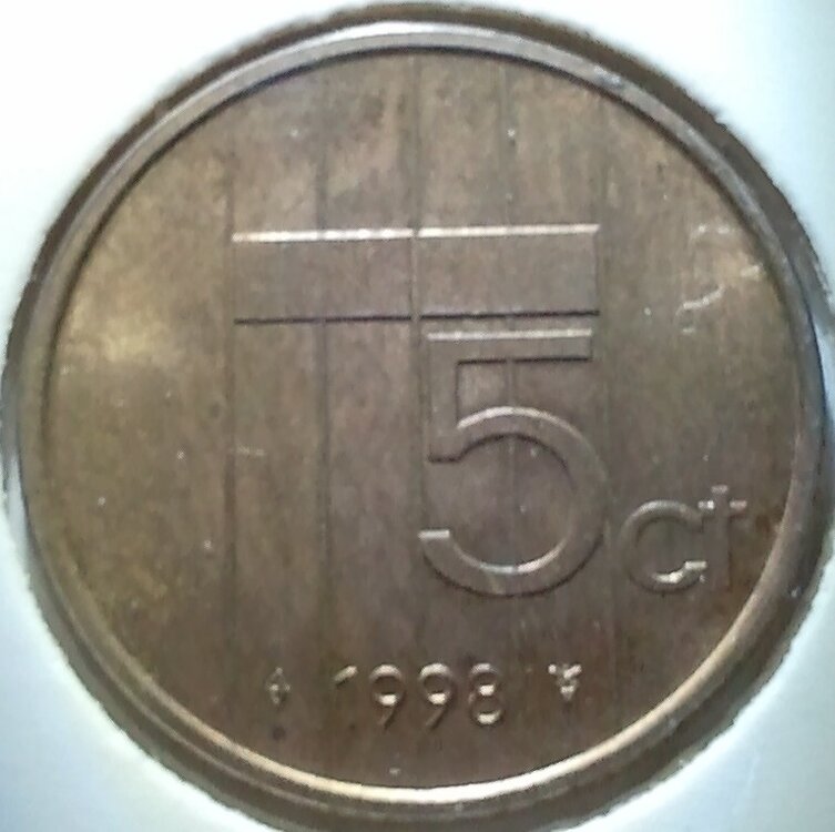 5 Cent 1998, UNC