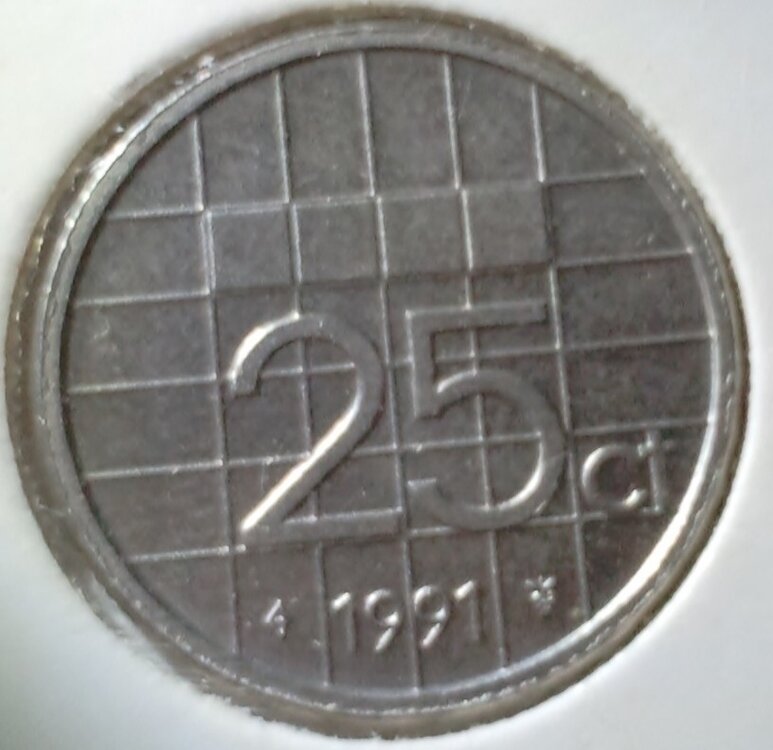 25 Cent 1991, UNC