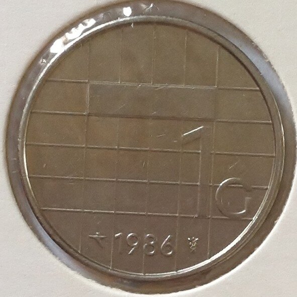 1 Gulden 1986, UNC