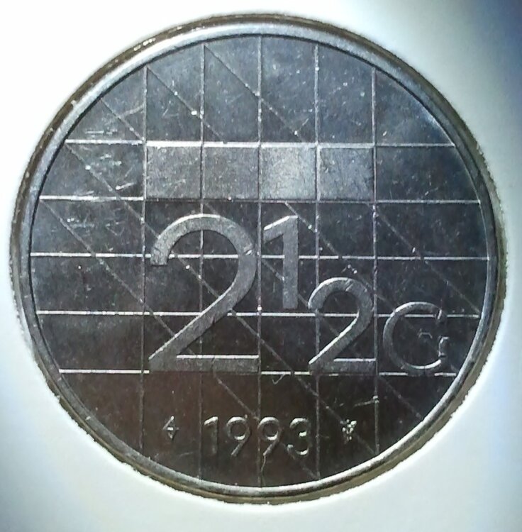 2½ Gulden 1993, UNC,